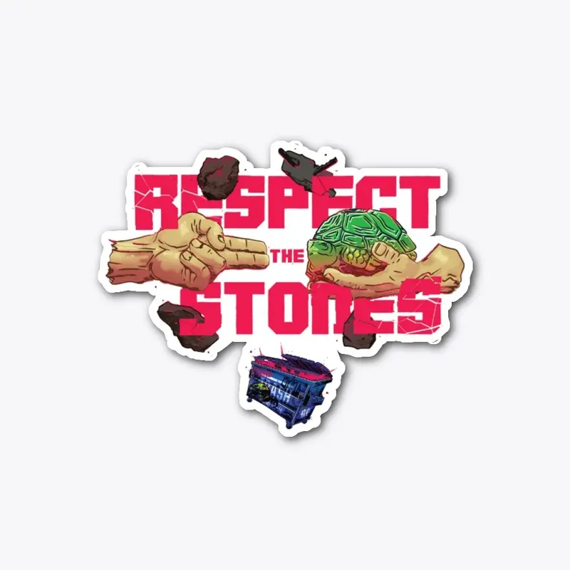 Respect the Stones (Red-Dark-Normal)